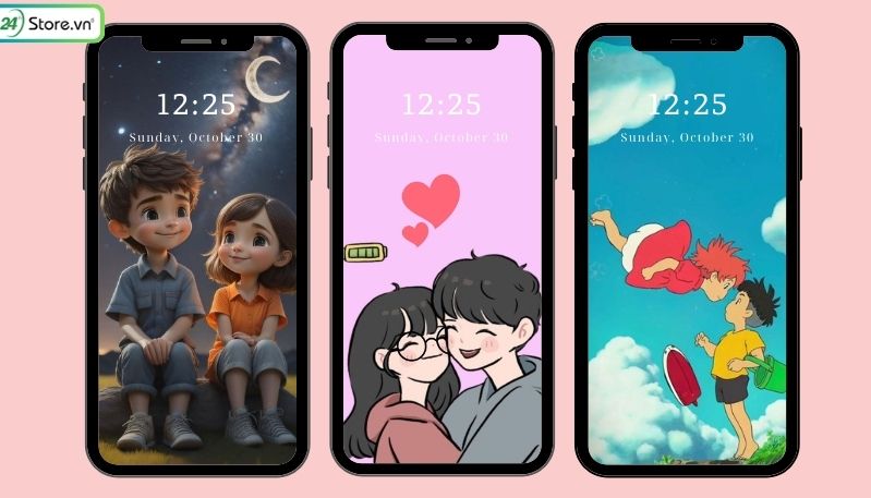 30 hình nền đôi đẹp cho những người đang yêu, hình nền cặp đôi yêu nhau