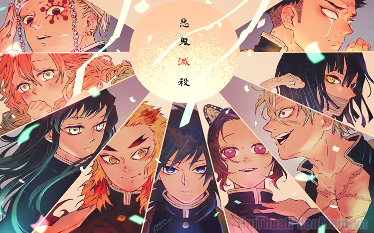 Ảnh nền thanh gươm diệt quỷ Đẹp