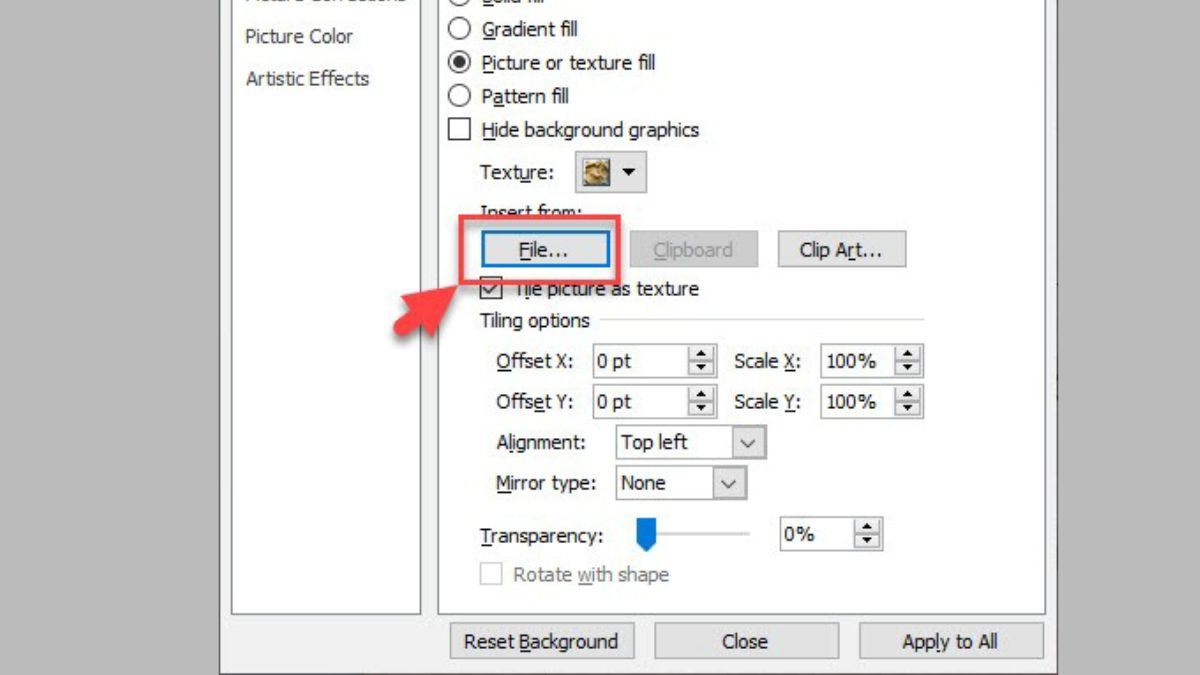 Cách chèn Ảnh vào powerpoint làm nền, 2 cách chèn hình nền vào powerpoint cực Đơn giản