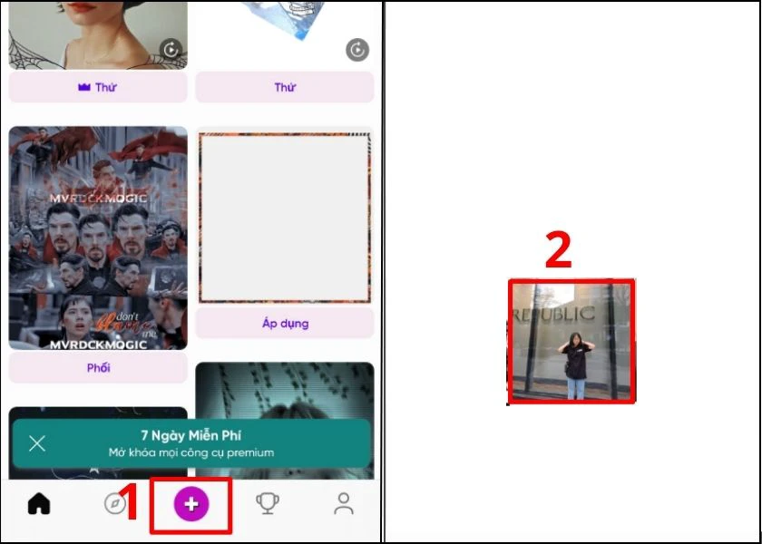 Cách ghép nền ảnh bằng picsart, cách thay ảnh nền nghệ thuật bằng picsart