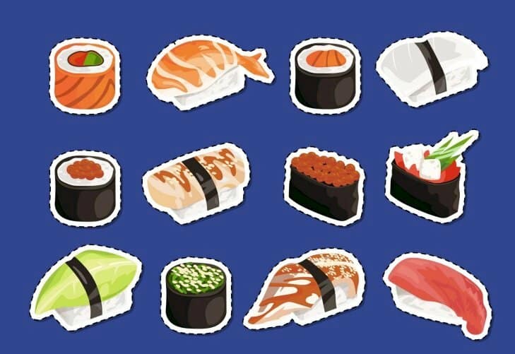 Hình Ảnh Đồ Ăn cute food, sticker Đồ Ăn ngộ nghĩnh, 180 Đồ Ăn cute Ý tưởng