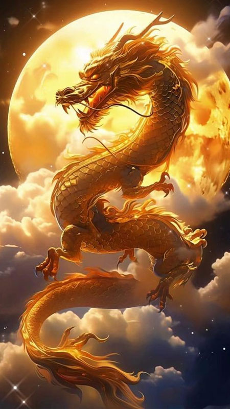 Bộ hình nền 9 con rồng 4k ngầu Đẹp chất lượng, 60+ hình xăm rồng Đẹp