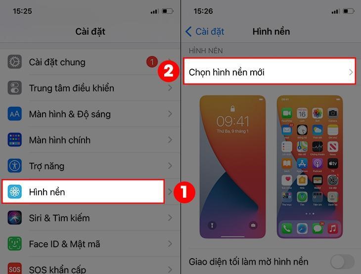 Video làm hình nền Điện thoại iphone mới nhất, 4 cách cài Đặt